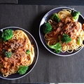 Basic spaghetti Bolognese ~12min