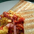 Basque Eggs With Ham, Tomatoes And Peppers