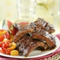 BBQ Baby Back Ribs with Spicy Girls Dry Rub and Mop Sauce
