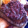 Beef with Green Peppercorn Sauce