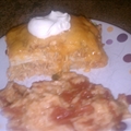 Beef or Chicken Enchilada Casserole (Deep Covered Baker)