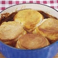 Beef Stew with Biscuits