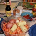 Beer-Boiled Shrimp