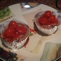 Black Forest Cheese Cupcakes