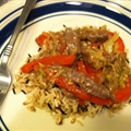 Black Pepper Beef and Cabbage Stir Fry - Michael -