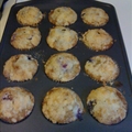 Blue Blueberry Muffins