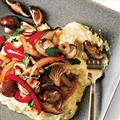 POLENTA- Blue Cheese Polenta with Vegetables