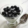 Blueberries with Cream