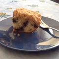 Blueberry Almond Sour Cream Coffeecake 