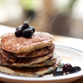 Blueberry Oatmeal Pancakes