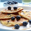 Blueberry Protein Pancakes