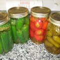 Bottled Vinegar Peppers (by Carmela 