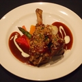 Braised Lamb Shanks with Orange Lamb Reduction