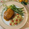 Braised Pork Chops with Orange-Mustard Sauce