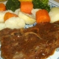 Braised Y-Bone Steak