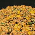 Brazilian Farofa (bread crumbs mix side or stuffing)