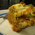 Broccoli, Squash and Three-Cheese Lasagna
