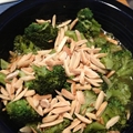 Broccoli with Lemon Almond Butter