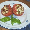 Broiled Tomatoes with Feta Cheese