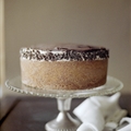 Brown Butter Cake with Cookie Dough Frosting