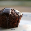 Brownie Cups W/ Chocolate Glaze
