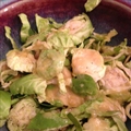Brussels Sprout Salad with Avocado and Pumpkin Seeds