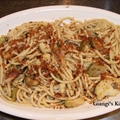 Bucatini with Cauliflower and Brussels Sprouts