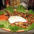 Buffalo Chicken Wings with Blue Cheese Dip
