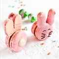 Bunny rasberyy cupcakes