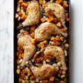 Butternut Squash-Chicken Pan-Roast