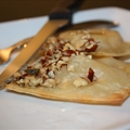 Butternut Squash, Sage, and Goat Cheese Ravioli with Hazelnut Brown-Butter