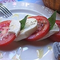 Caprese Con Mozzarella Di Bufala (Mozzarella, Tomato, Basil