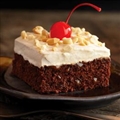 Caramel Brownie Cake