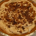 Caramel Dream Pie with Heath Bar Topping