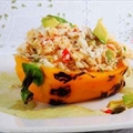Caribbean Crab Salad in Roasted Peppers