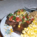 Caribbean Pork with Pineapple Salsa