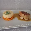 Carottes fondantes et sa purée de Panais