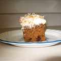 Carrot Cake with Coconut Cream Cheese Frosting