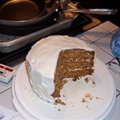 carrot cake with cream cheese frosting