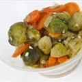 Carrots and Brussel Sprouts