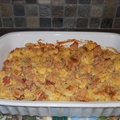 Cauliflower Ham & Cheese Bake