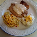 CB's Crispy Fried Pork Chops in Cream Gravy