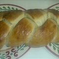 Challah bread in bread machine