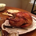 Champagne Turkey and gravy