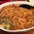 Cheddar-Pecan Green Bean Casserole