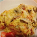 Cheesy Bacon Apple Frittata