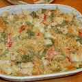 Cheesy Chicken Tetrazzini