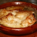 Cheesy Golden Onion Soup