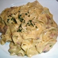 Cheesy Tuna and Noodles