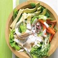 Chef's Salad with Turkey, Avocado, and Jack Cheese